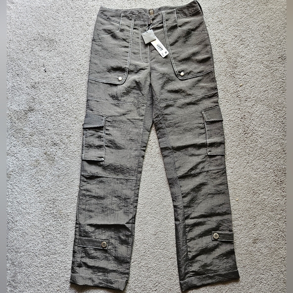 Womens new Gray Spanner "wild thing" cargo pants. Size 6. - Picture 2 of 6